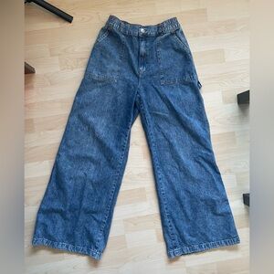 2 for $15 - Garage Baggy High Waisted Carpenter Jean